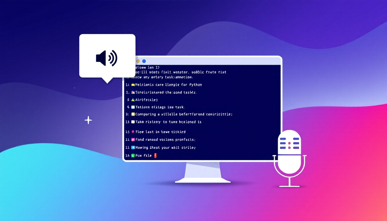 Create a Voice-Controlled Todoist App: Python TUI with Speech-to-Text and Text-to-Speech