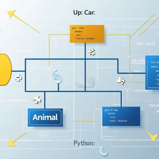 Image of: Object-Oriented Programming (OOP) in Python: Classes and Objects Explained