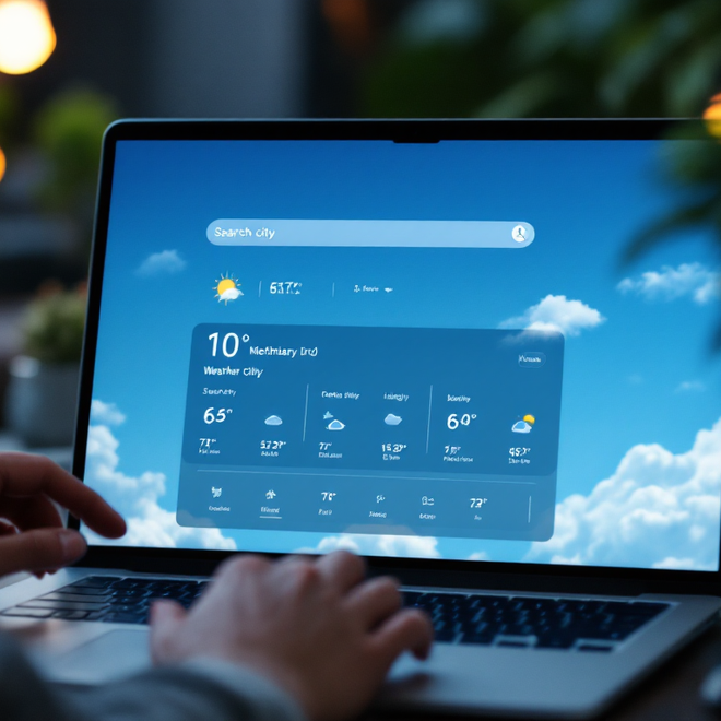 Image of: How to Build a Free Weather App with PySide6 and Open-Meteo