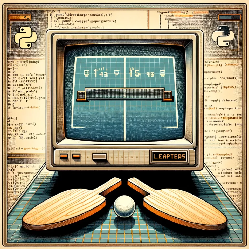 Creating a Classical Pong Game with PyGame: A Step-by-Step Tutorial