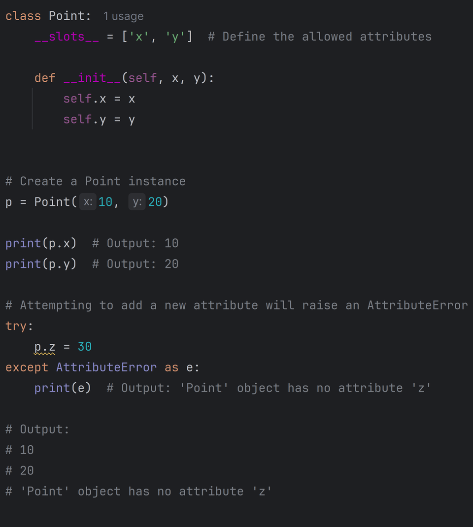 Python Trick: The Magic of __slots__